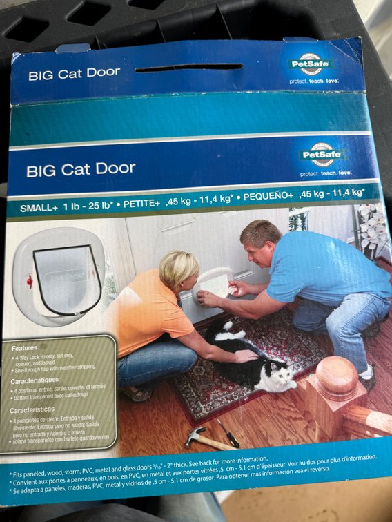 PetSafe Big Cat Door with 4-Way Locking Flap
