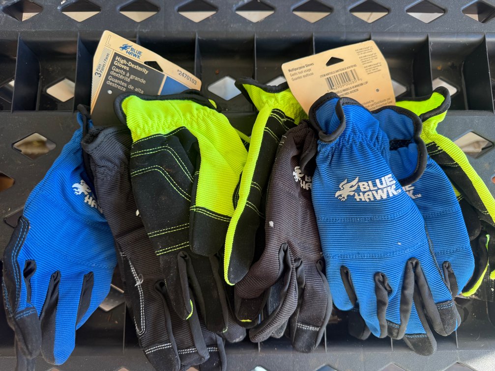 Work Gloves, Size L