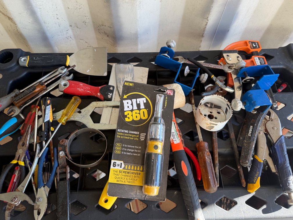 Hand Tools, Bit 360 Screwdriver, Clamps, Pliers, and More