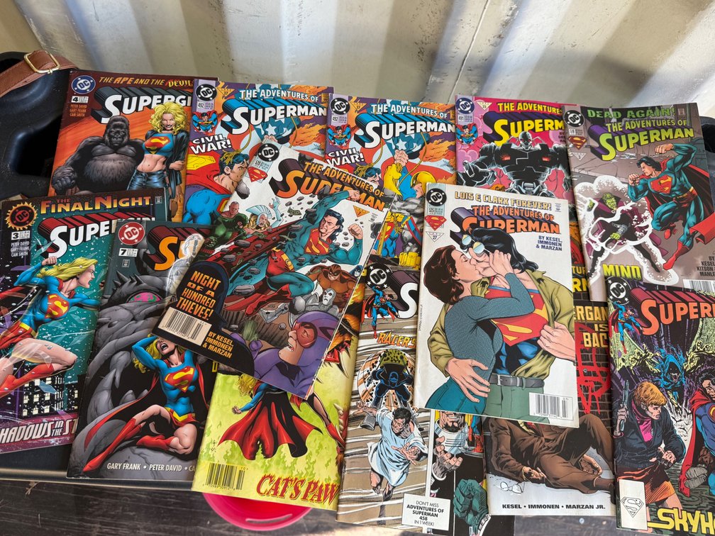 DC The Adventures of Superman and Supergirl Comic Books