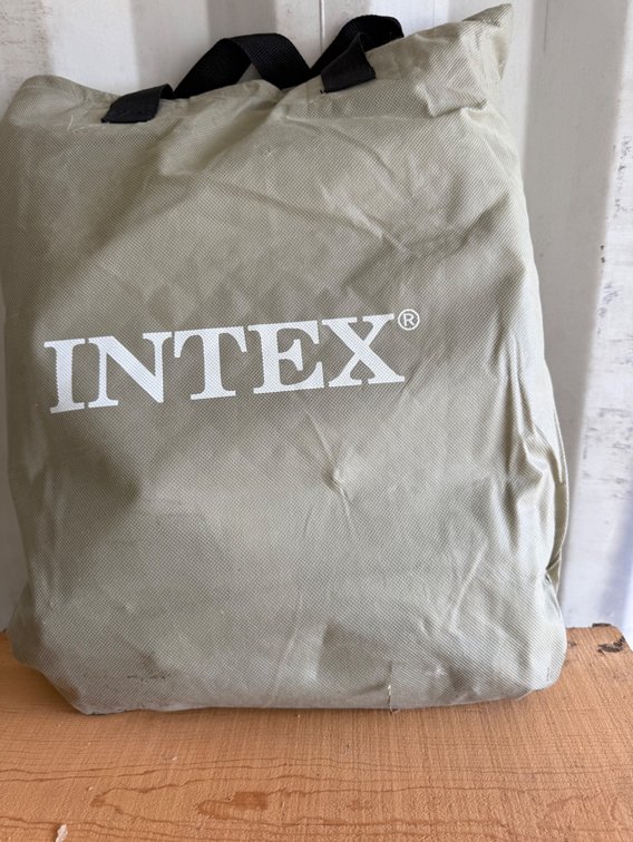 INTEX Inflatable Airbed with Storage Bag