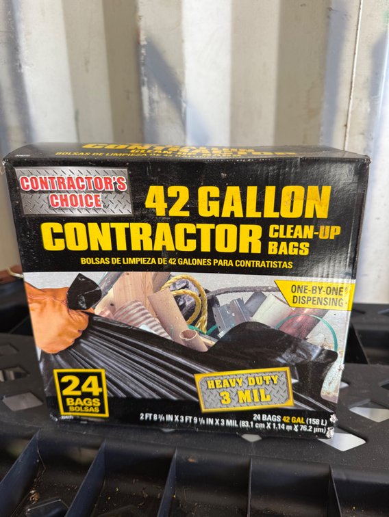 42 Gallon Contractor Clean-Up Bags