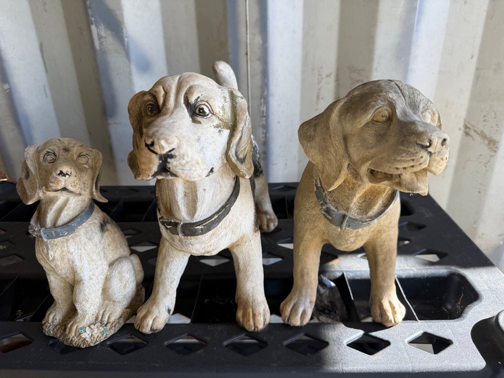 Dog Garden Statues
