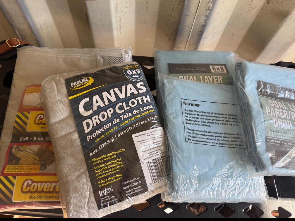 Paper/Plastic Drop Cloths