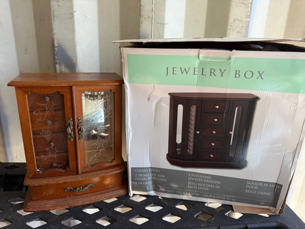 Two Jewelry Boxes