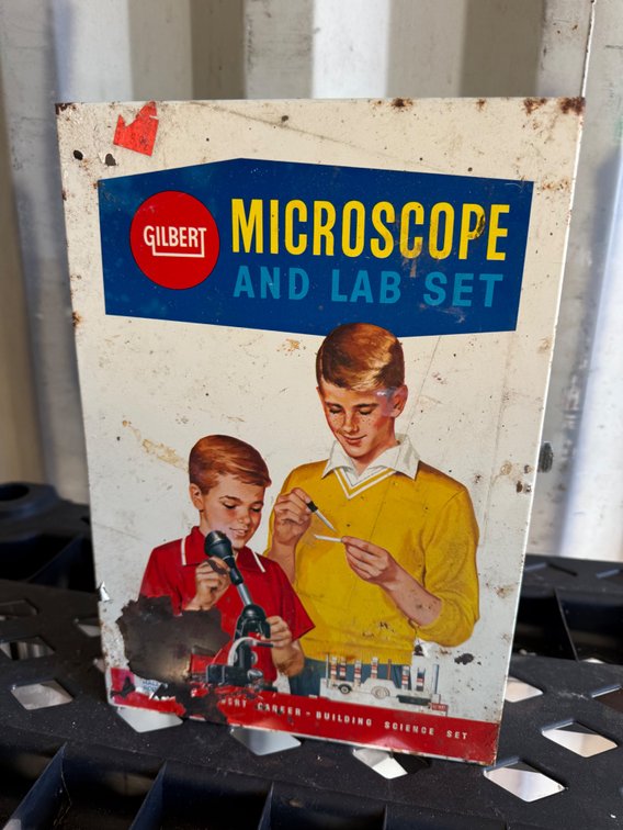 Gilbert Electric Microscope and Lab Set