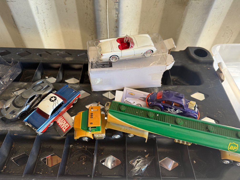 Die-Cast Toy Vehicles, Tanker Semi-Truck, and More