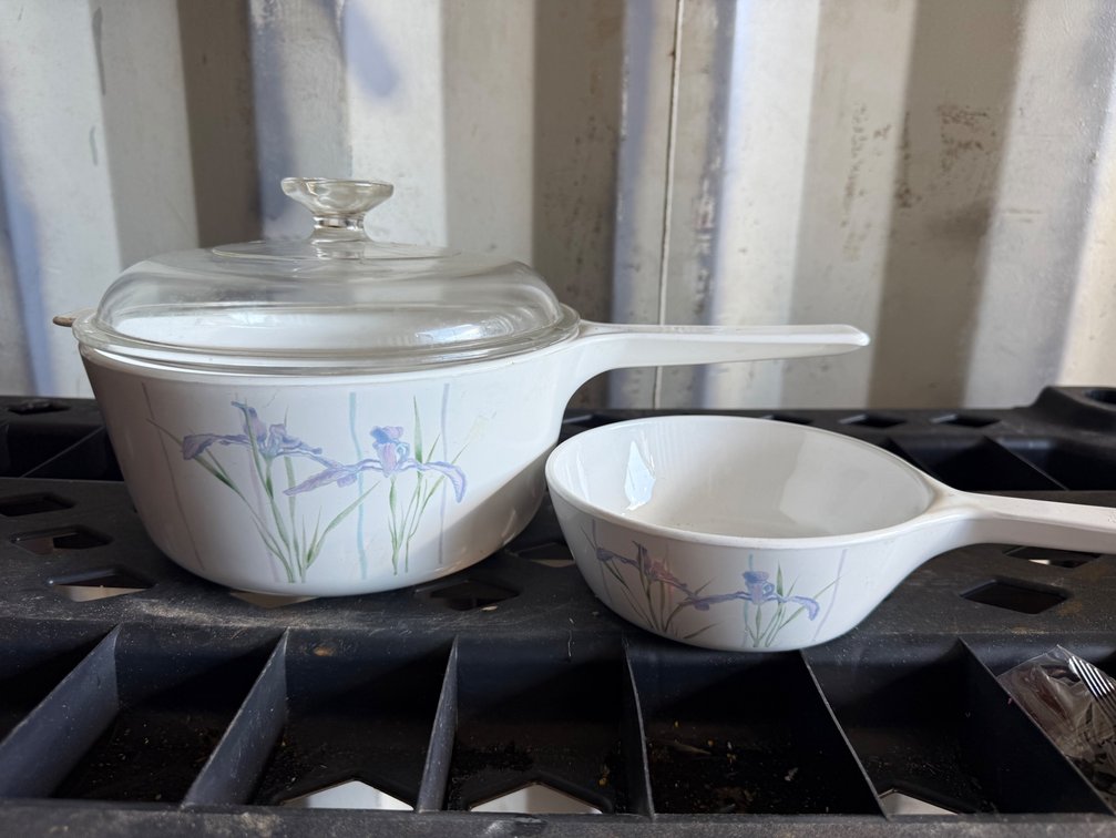 Corning Ware Saucepans