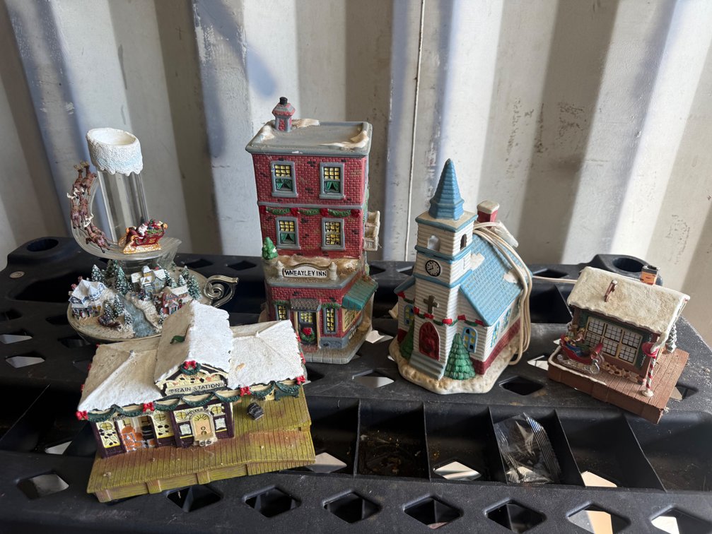 Christmas Village Buildings and Displays