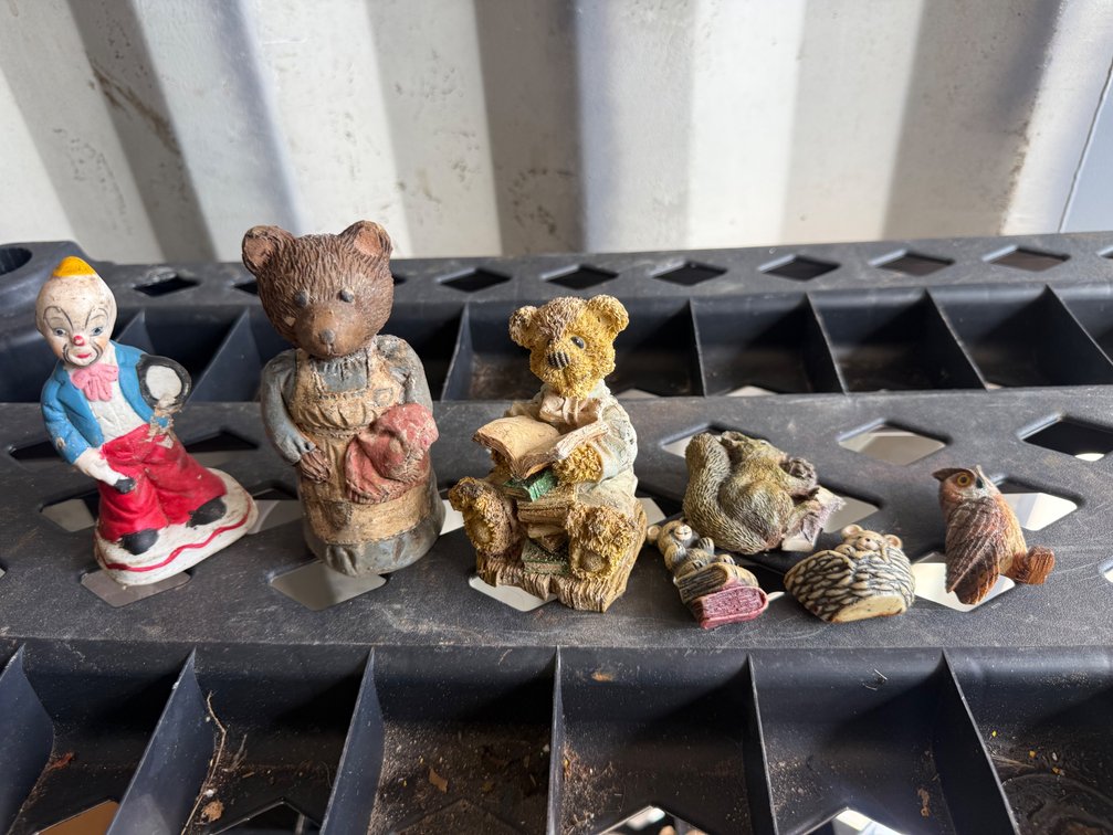 Clown and Animal Figurines