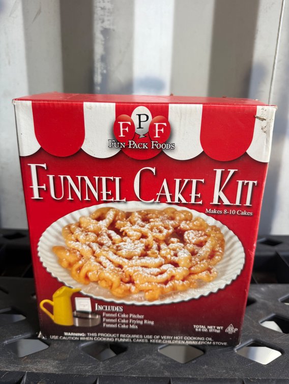 Funnel Cake Kit with Pitcher and Frying Ring