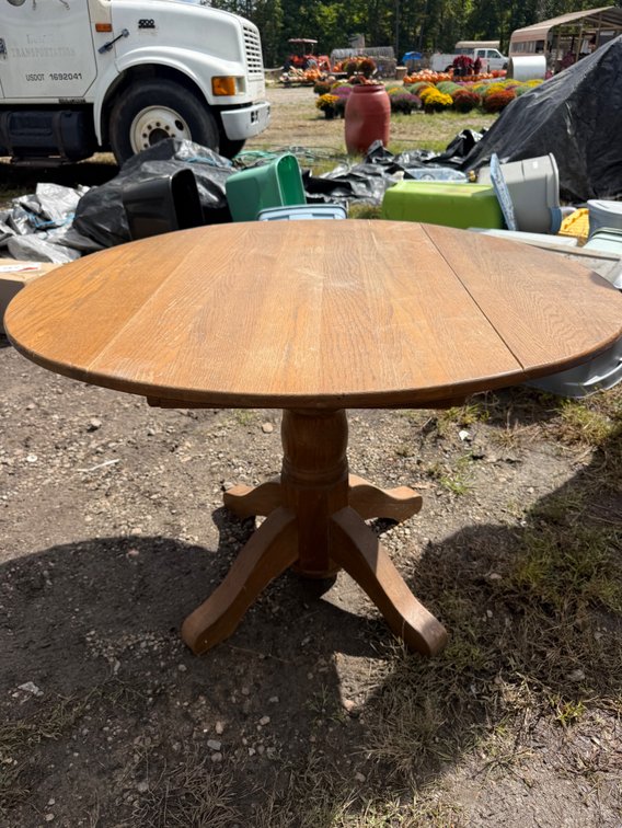 Drop-Leaf Dining Table