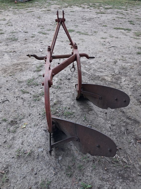Two-Bottom Plow with 3-Point Hitch