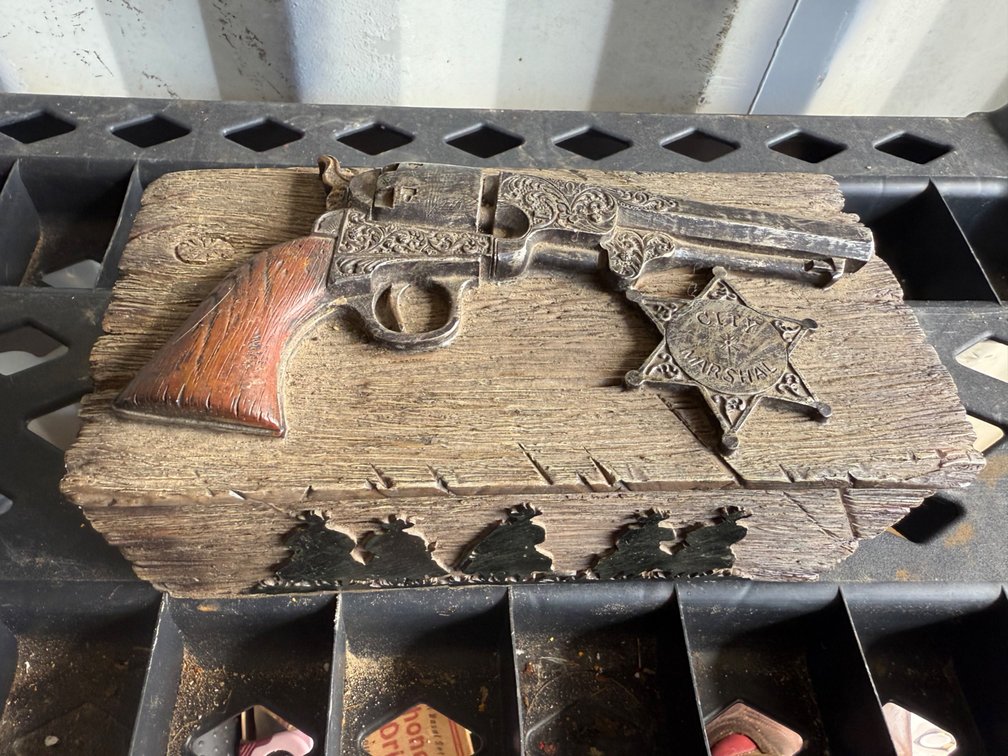 Western-Themed Resin Decorative Boxes and Planter