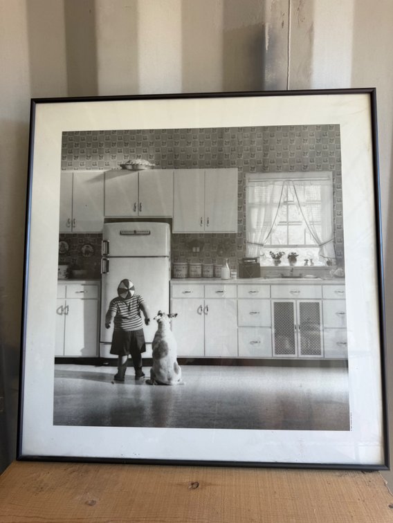 Howard Berman Framed Black and White Photographic Print