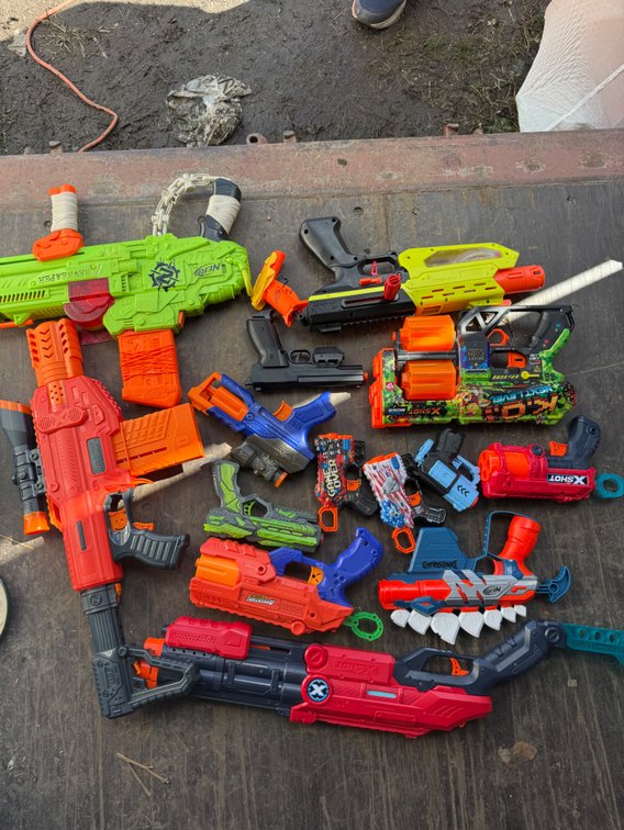 Nerf Gun Lot