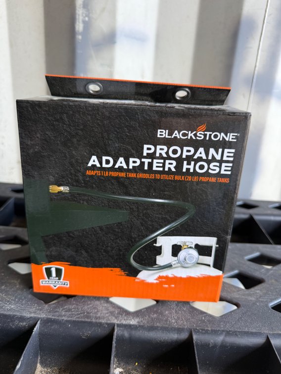 Blackstone Propane Adapter Hose for Bulk 20 lb Tanks