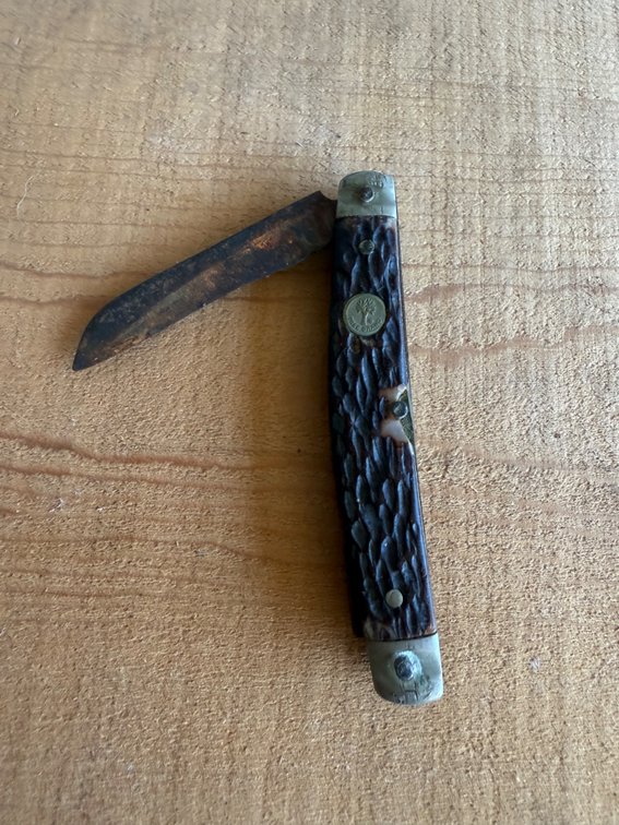 Tree Brand Hawkbill Folding Pocket Knife
