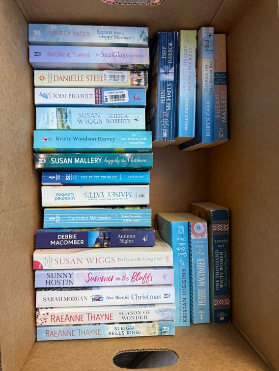 Fiction and Romance Paperback and Hardcover Novels