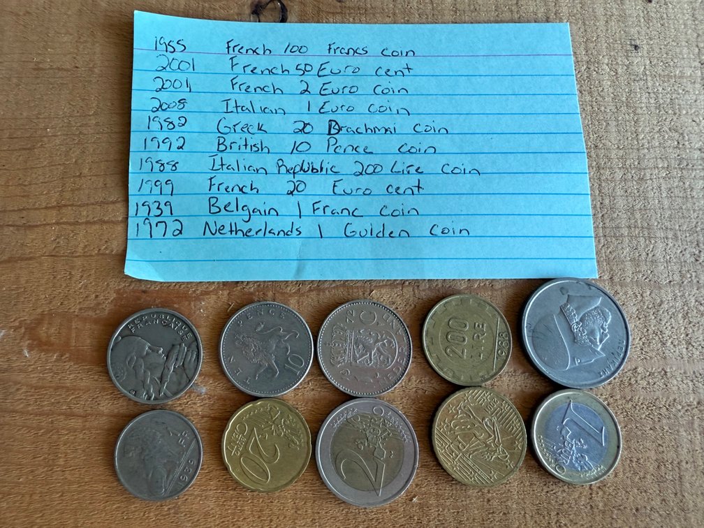 European Coins Including Pre-Euro and Euro Issues