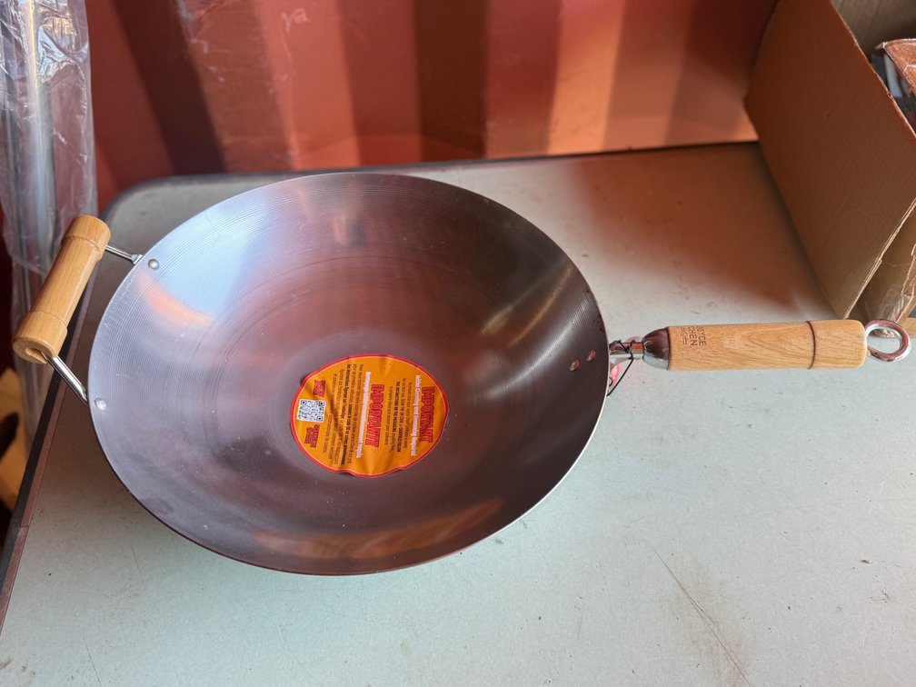 NEW Carbon Steel Wok