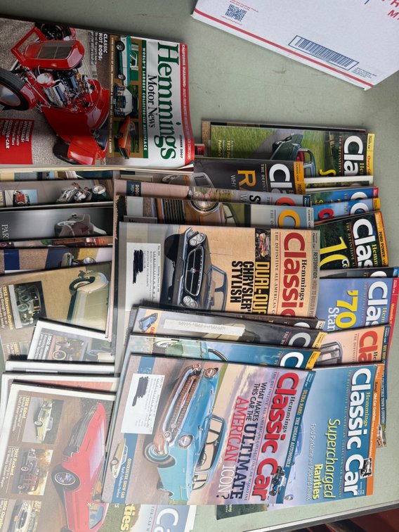 Automotive Collector Magazines and Wall Calendars