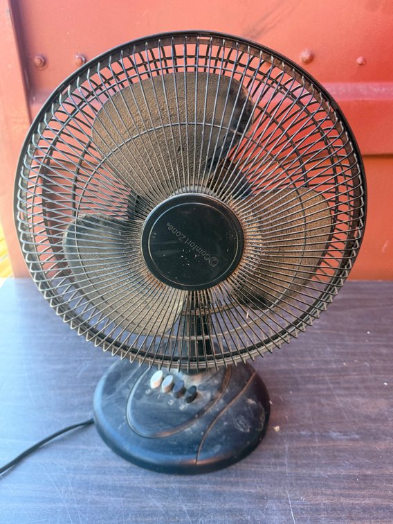 Oscillating Desk Fan