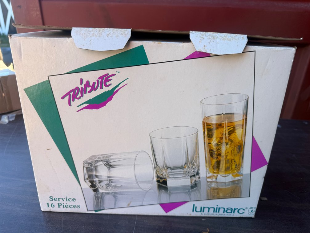 16-Piece Glassware Set