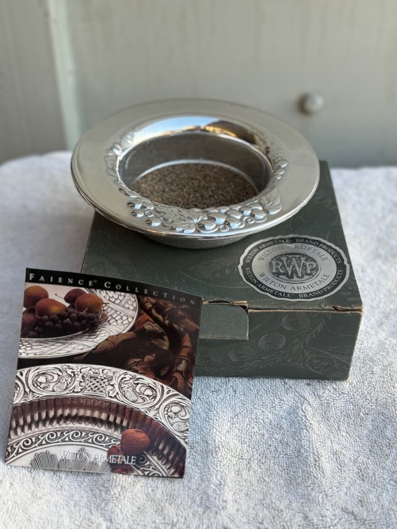 Wilton Armetale Wine Bottle Coaster # 238104
