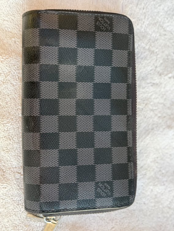 Louis Vuitton Damier Graphite Zip-Around Wallet