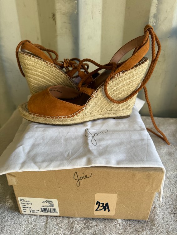 Joie Phyllis Wedge Sandals, Size 40