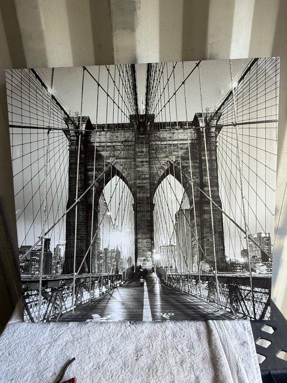 Brooklyn Bridge Photographic Print and Canvas Wall Art