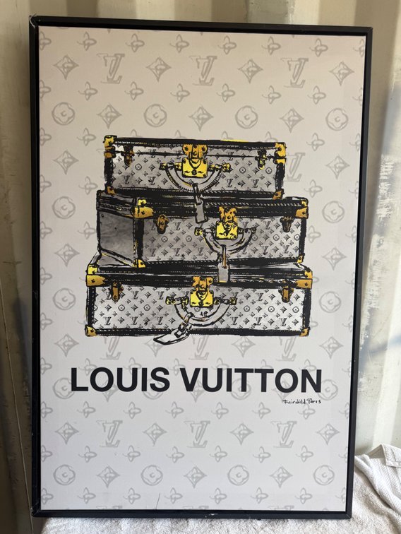 Louis Vuitton Canvas Art Print