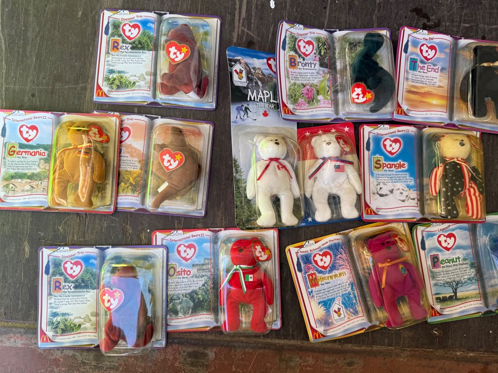 Ty McDonald's Teenie Beanie Babies Plush Toys