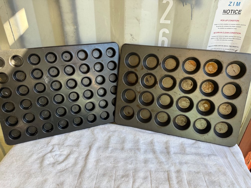 Non-Stick Metal Muffin and Mini Muffin Baking Pans