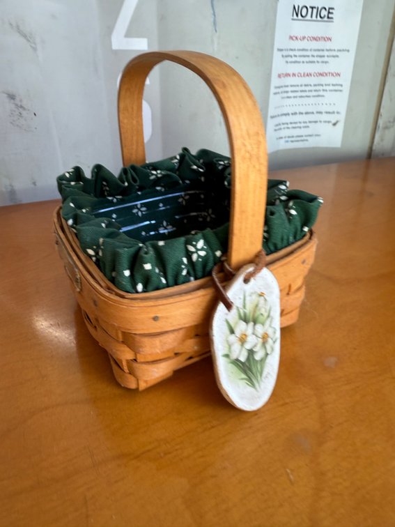 Longaberger 1996 Hostess Appreciation Basket
