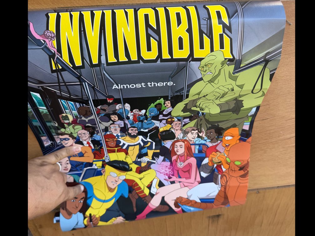 Invincible Glossy Poster