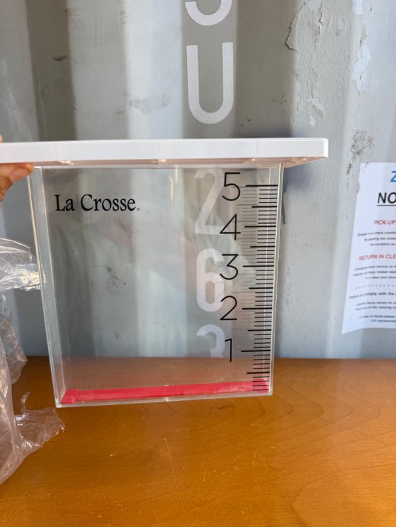 Rain Gauge Container
