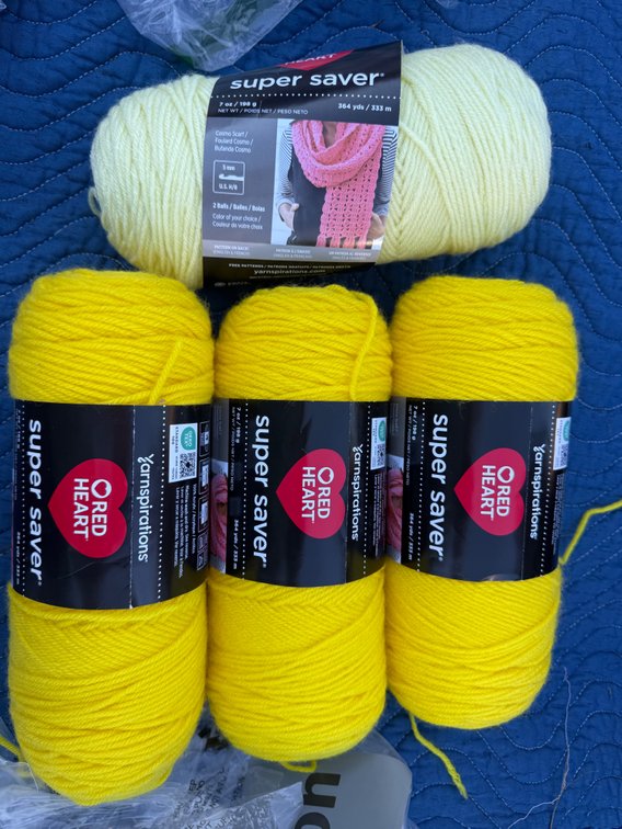 Red Heart Super Saver Acrylic Yarn Skeins