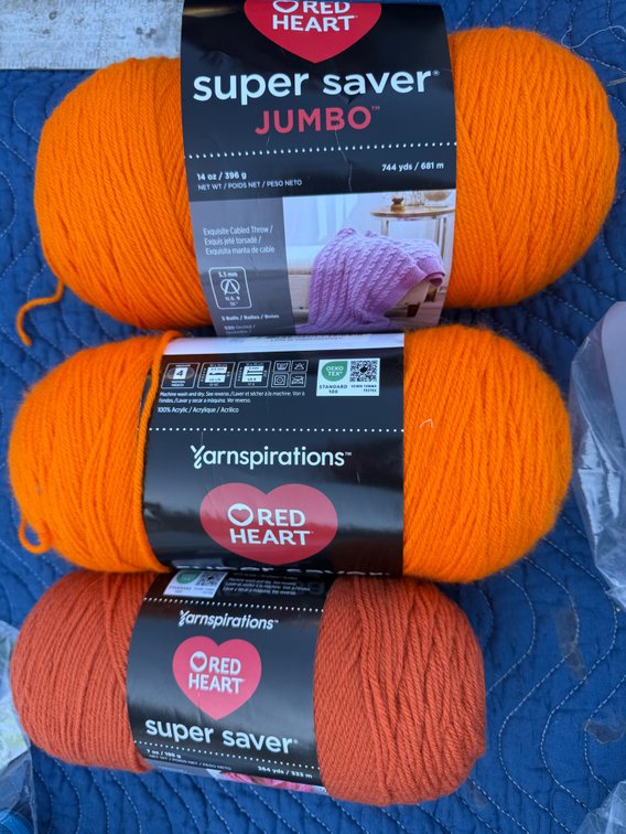 Red Heart Super Saver Acrylic Yarn Skeins