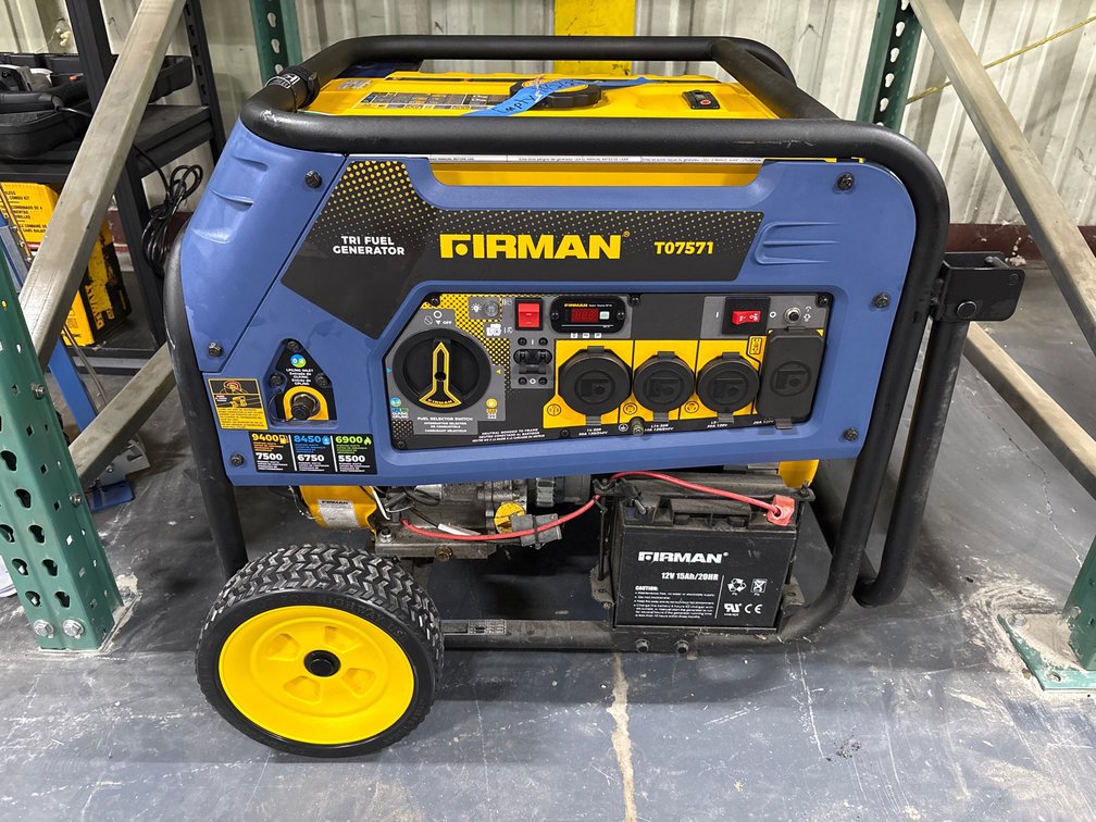 Firman Tri Fuel 9400 Watt Generator