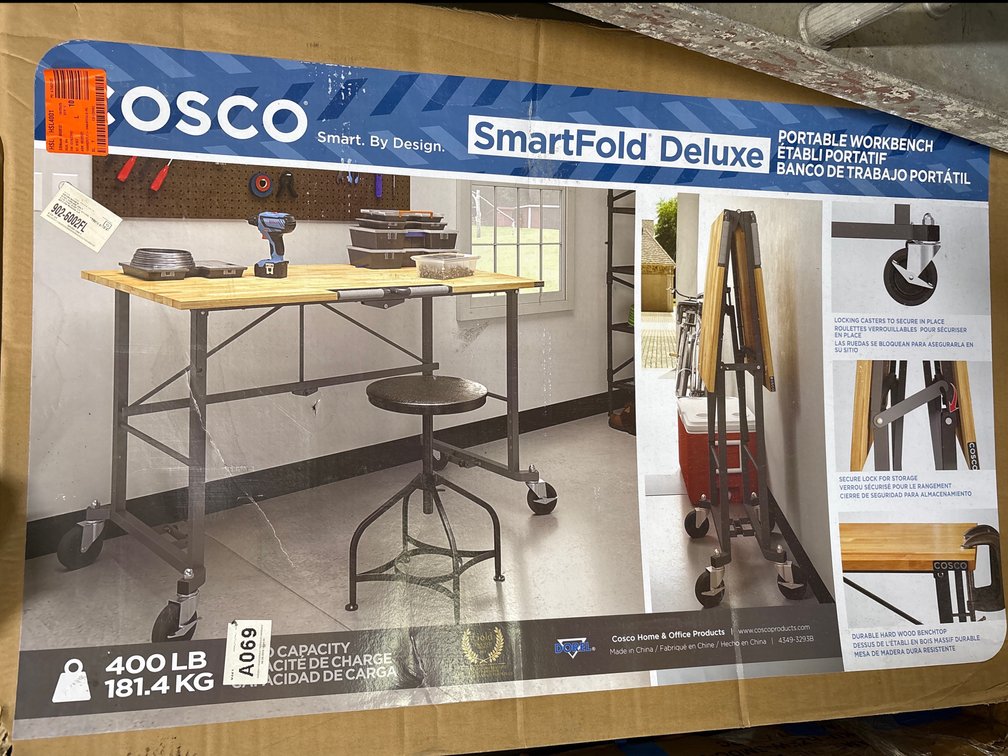 Cosco Smartfold Deluxe Portable Workbench