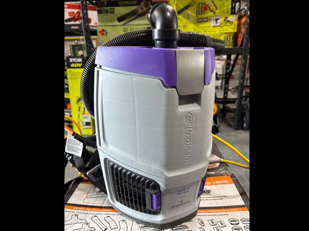 Emerson ProTeam GoFit 3 Hepa Backpack Vacuum