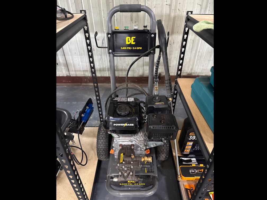 BE Powerease 3400psi Gas Pressure Washer