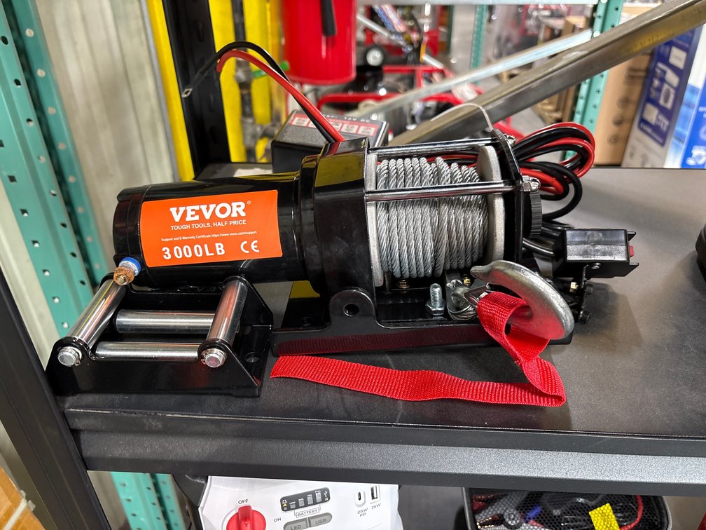 Vevor 3000lb Electric Winch