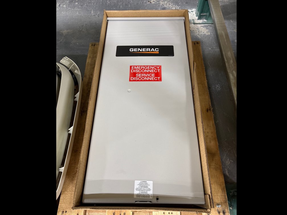 Unused Generac 200amp Emergency Disconnect/Service Disconnect Switch