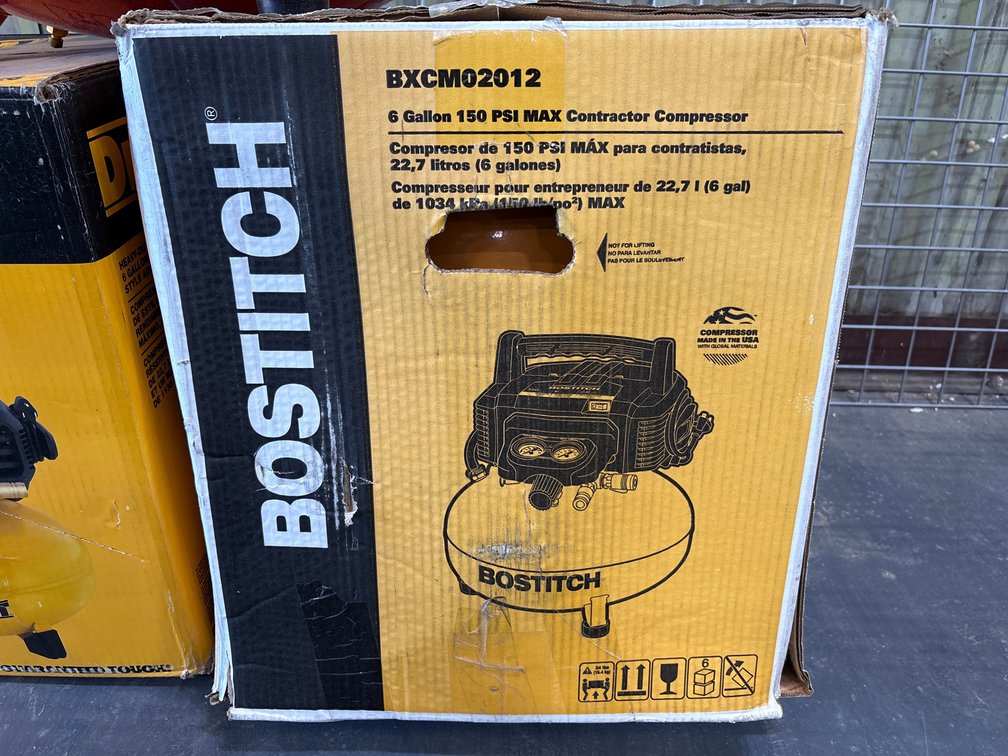 Bostitch 6 Gallon 150psi Pancake Compressor