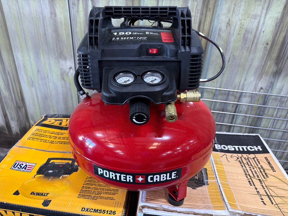 Porter Cable 6 Gallon 150psi Pancake Compressor