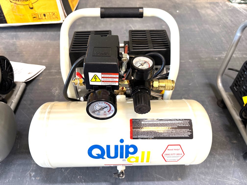 QuipAll 1.6Gallon, 120psi Compressor