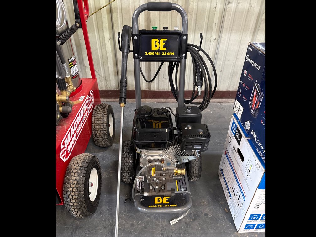 BE 3400psi Gas Pressure Washer